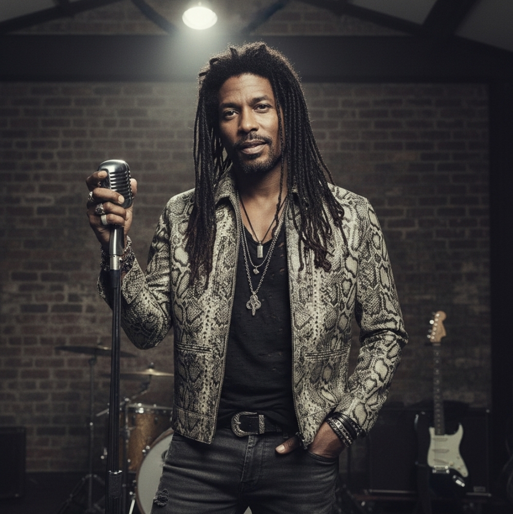 Reptile Pattern Jacket - image 7